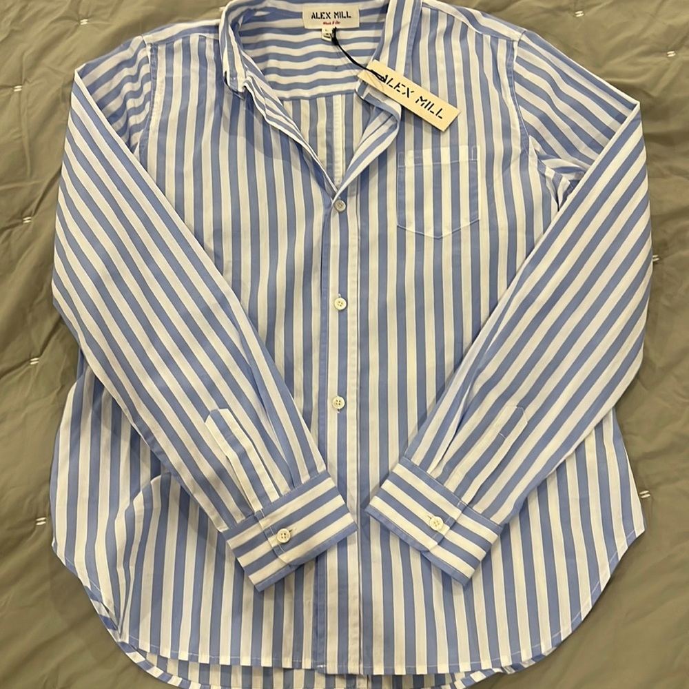 NWT Alex Mill Bobby shirt